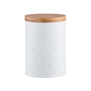 TYPHOON EMBOSSED WHITE SUGAR STORAGE