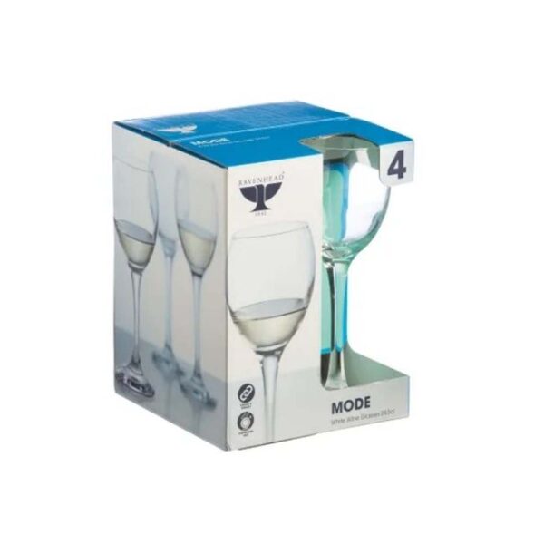 RAVENHEAD MODE WHITE WINE GLASSES 24.5CL