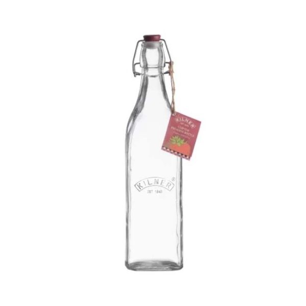KILNER CLIP TOP PRESERVE BOTTLE 1LTR - Image 2