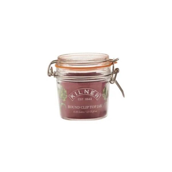 KILNER ROUND CLIP TOP JAR 0.35LTR - Image 2