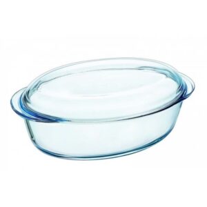 PYREX OVAL CASSEROLE 4LTR