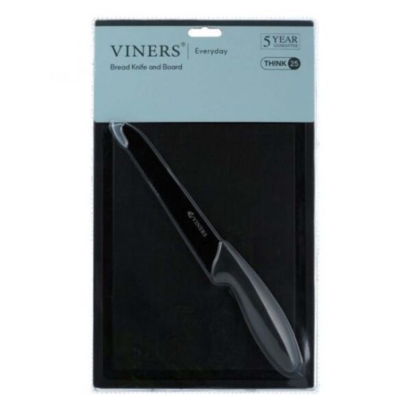VINERS EVERDAY BREAD KNIFE AND BOARD