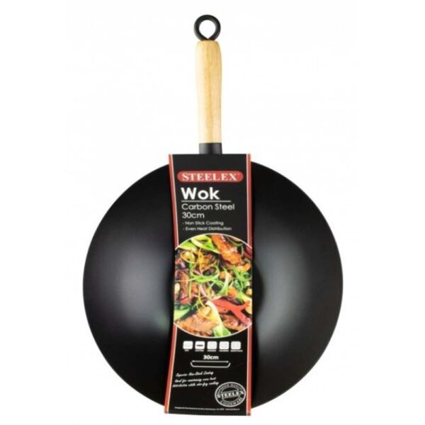 STEELEX WOK 30CM