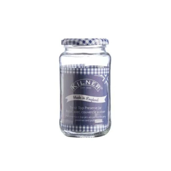 KILNER ROUND TWIST TOP JAR 580ML - Image 2