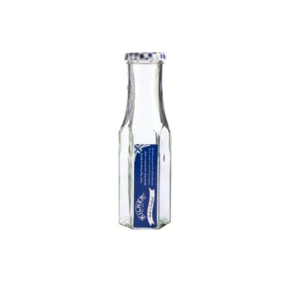 KILNER HEXAGONAL TWIST TOP BOTTLE 250ML