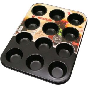 STEELEX 12 CUP BUN TIN
