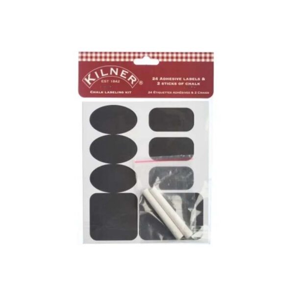 KILNER CHALK LABELLING SET