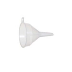 CLEAR PLASTIC FUNNEL 14CM