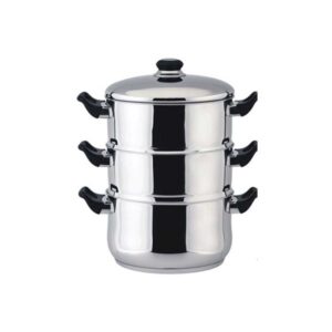 STEELEX 3 TIER STEAMER 24CM