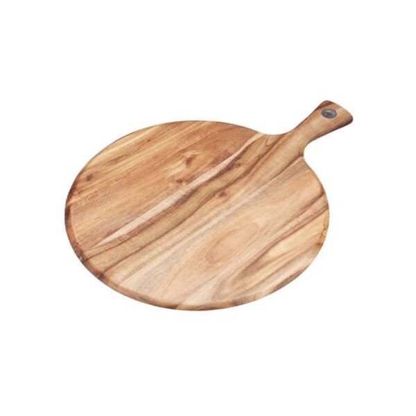 SERVING PADDLE ACACIA WOOD 41X30CM - Image 2