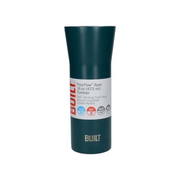 BUILT PUREFLOW TUMBLER MALACHITE 470ML - Image 2