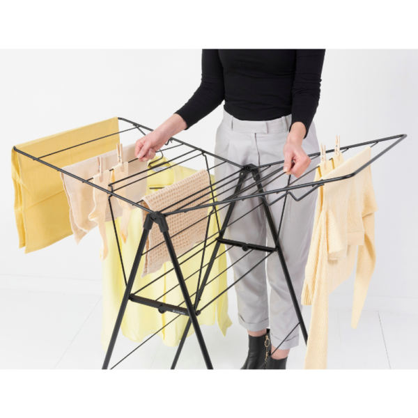 BRABANTIA DRYING RACK 15M MATT BLACK - Image 2