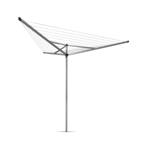 BRABANTIA ESSENTIAL ROTARY CLOTHES LINE WITH GROUND TUBE 30M