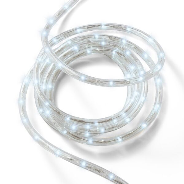 MICRO LED OUTDOOR ROPE LIGHT 8 FUNCTION TWINKLE BATTERY OPERATED