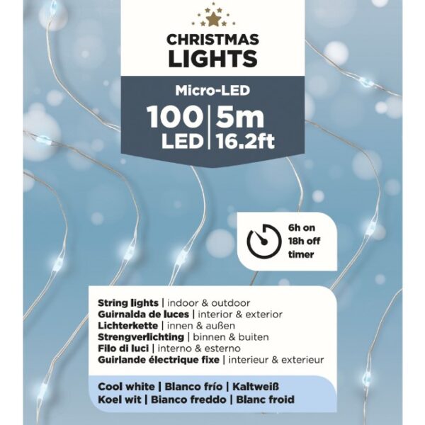 MICRO LED BUDGET STRINGLIGHTS BATTERY OPERATED OUTDOOR