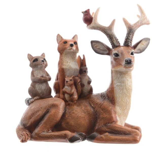 REINDEER POLYRESIN REINDEER ANIMALS 15CM