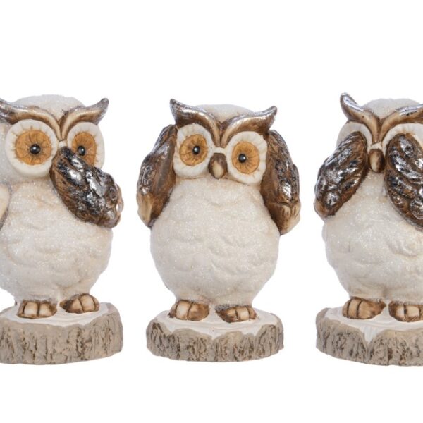 OWL TERRACOTTA 11.5CM