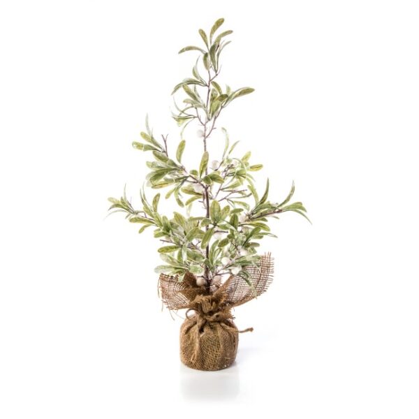 NATURAL MISTLETOE TREE 60CM