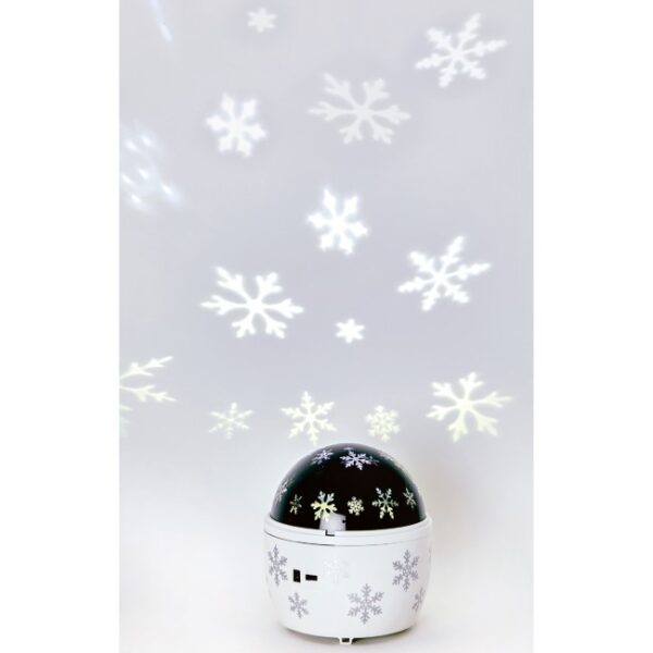 SNOWFLAKES NIGHT LIGHT 13CM
