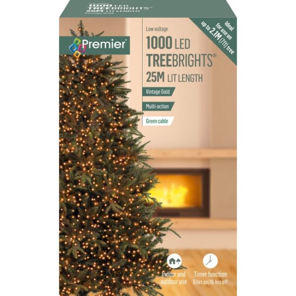 TREEBRIGHTS TIMER 1000L VINTAGE GOLD