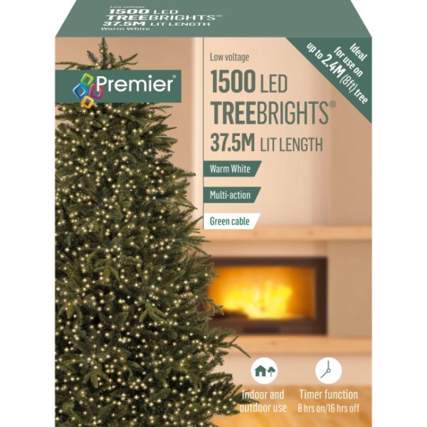 TREEBRIGHTS TIMER 1500 LED MULTI ACTION WARM WHITE