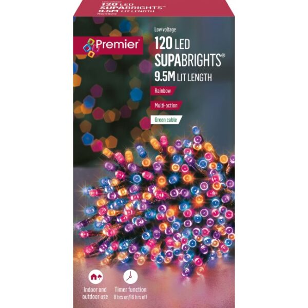 SUPABRIGHTS 120L TIMER RAINBOW