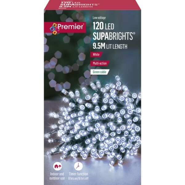 SUPABRIGHTS 120L TIMER WHITE