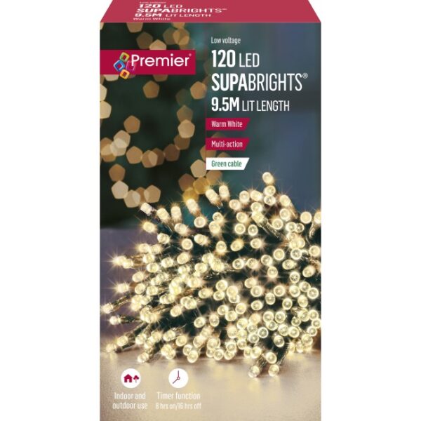 SUPABRIGHTS 120L TIMER WARM WHITE