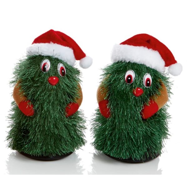 DANCING CHRISTMAS TREE 18CM