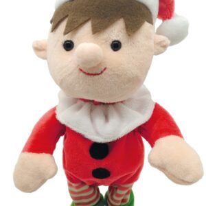 ANIMATED SINGING ELF 36CM