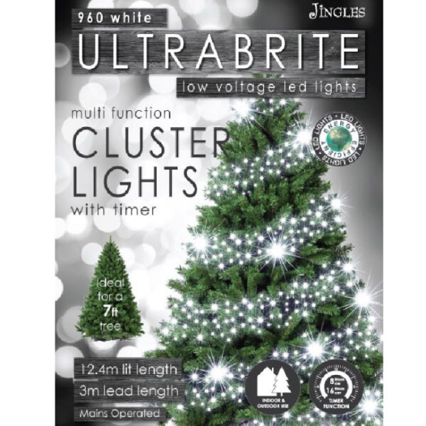 CLUSTER LIGHTS MF-7' TREE 960 WW LED