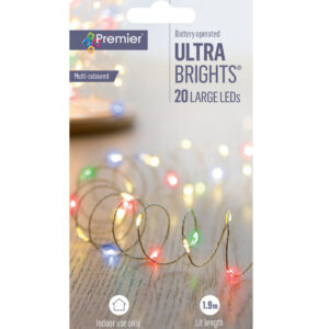 20 LED ULTRABRIGHTS MULTI 96PCS