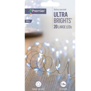 20 LED ULTRABRIGHTS WARM WHITE 96PCS