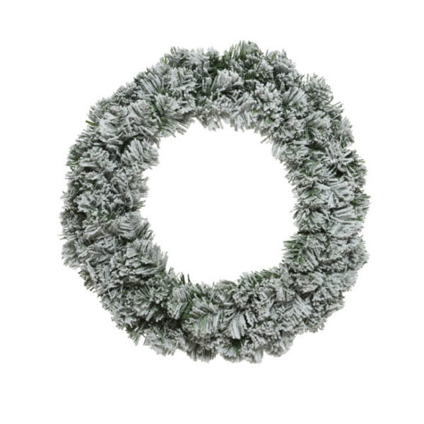 IMPERIAL WREATH SNOWY INDOOR 50CM