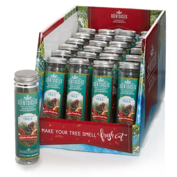 O CHRISTMAS TREE SCENTSICLES 6 PIECE BOTTLE