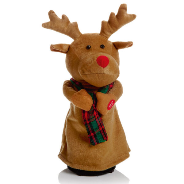 35CM B-O DANCING REINDEER