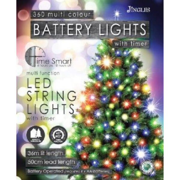 TIMESMART BATTERY STRING LIGHT 360L MC