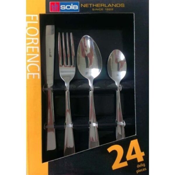 SOLA FLORENCE 24 PIECE CUTLERY SET