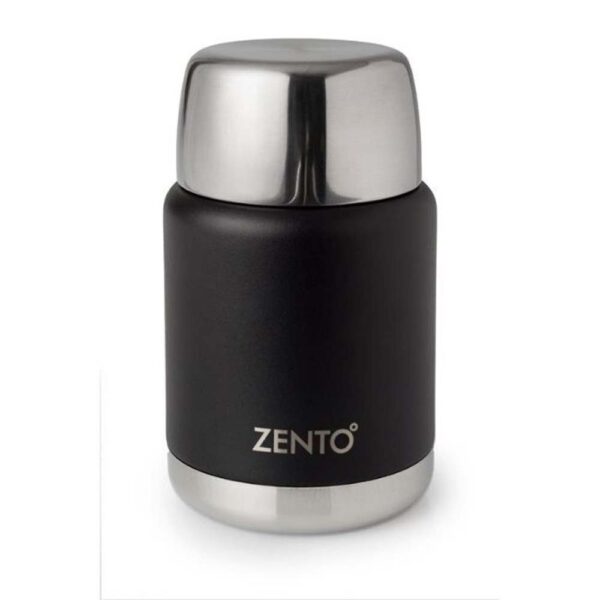ZENTO VACUUM FOOD FLASK BLACK 600ML