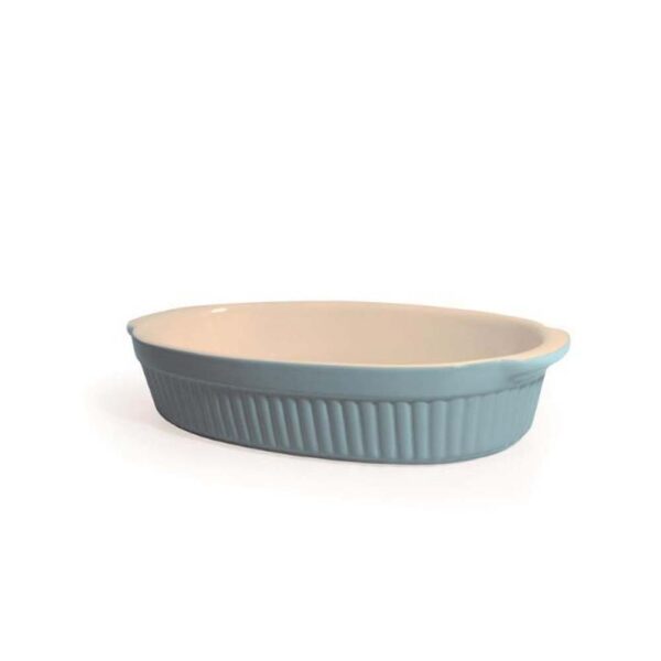 JOMAFE OVAL DISH 28CM DUCK EGG BLUE