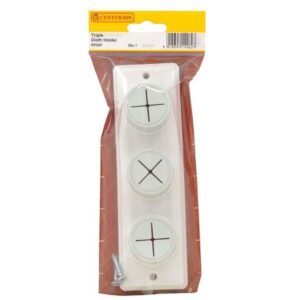 RUBBER TOWEL HOLDER 3 WAY