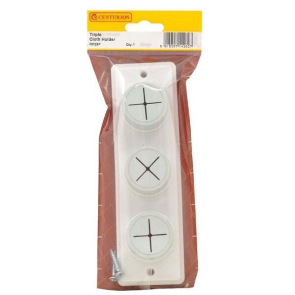 RUBBER TOWEL HOLDER 3 WAY