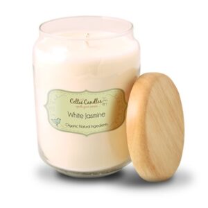 CELTIC CANDLES POP JAR WHITE JASMINE
