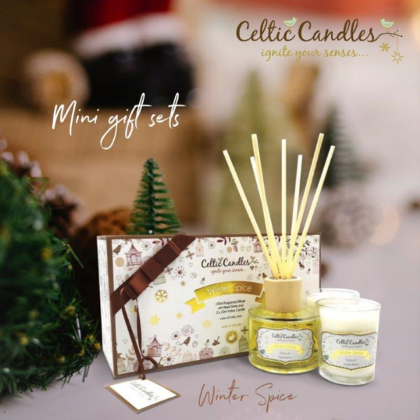 CELTIC CANDLES MINI SET WINTER SPICE