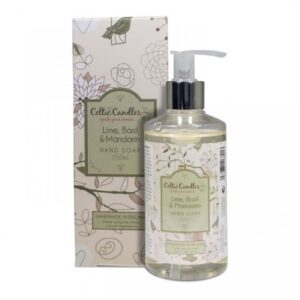 CELTIC CANDLES HAND SOAP LIME BASIL & MANDARIN 250ML