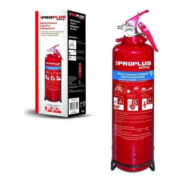 PROPLUS MULTIPURPOSE FIRE EXTINGUISHER 1KG