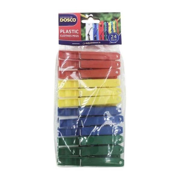DOSCO PLASTIC CLOTHES PEGS