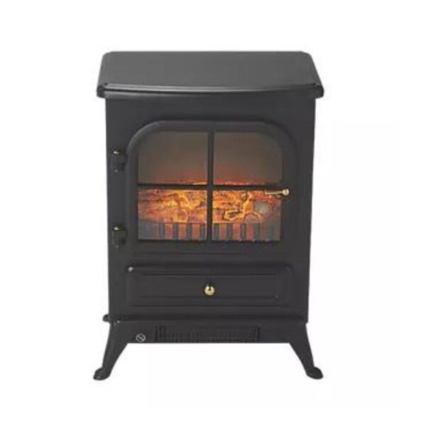 DE VIELLE CLASSIC ELECTRIC STOVE BLACK 1800W