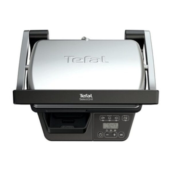 TEFAL SELECT 6 PORTION STAINLESS STEEL SMART GRILL GC740B40 - Image 2