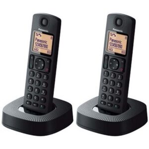 PANASONIC TWIN PACK CORDLESS PHONE KXTGC312